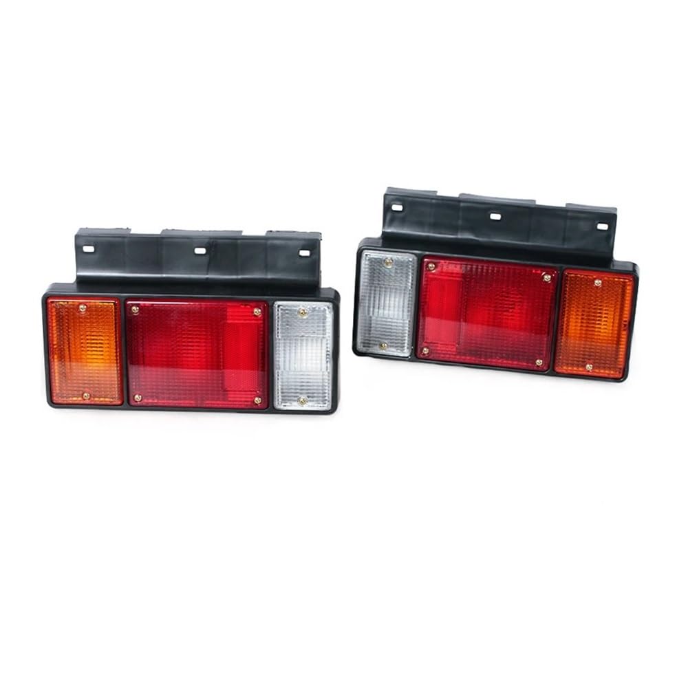 Fuicotto Auto Rückleuchten Auto Stoßstange Hinten Rücklicht Brems Stopp Rückwärts Lampe Rücklicht Rücklicht Für Isuzu Für NPR ELF NKR NHR NLR 1987-2022 Lkw(Left and right) von Fuicotto