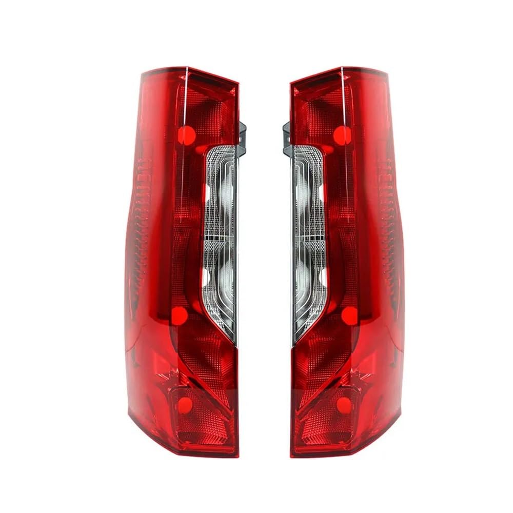 Fuicotto Auto Rückleuchten Für Benz Für Sprinter W907 W910 EU Version 2019 2020 2021 Hinten Schwanz Licht Signal Lampe Auto Rücklicht Gehäuse Ohne Birne(Left and Right) von Fuicotto