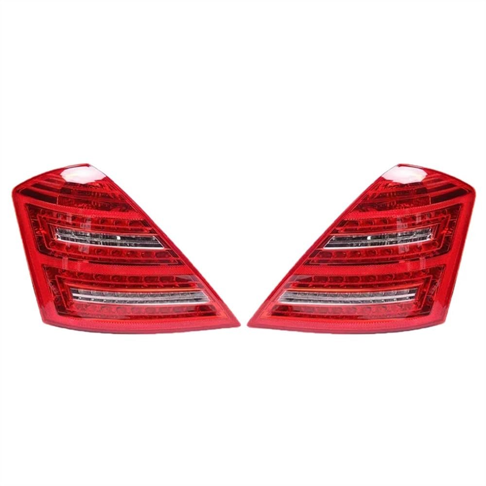 Fuicotto Auto Rückleuchten Für Benz Für W221 S-Klasse 2007 2008 2009 Auto Hinten Reflektor Rücklicht Signal Stop Brems Lampe Rücklicht(1 Paar) von Fuicotto