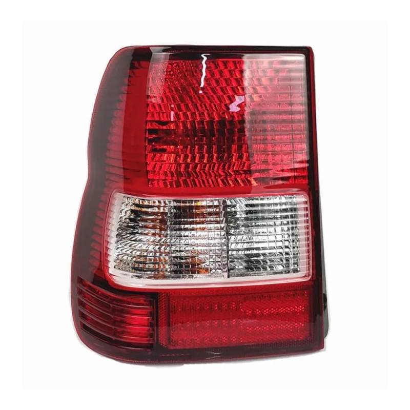 Fuicotto Auto Rückleuchten Für Mitsub&ishi Für Pajero Montero IO Für Pajero MINI 1998-2007 MR535073 MR535074 Auto Hinten Schwanz Bremse Stop Lampe Auto Rückleuchten Nebel Lampe(Only Left) von Fuicotto