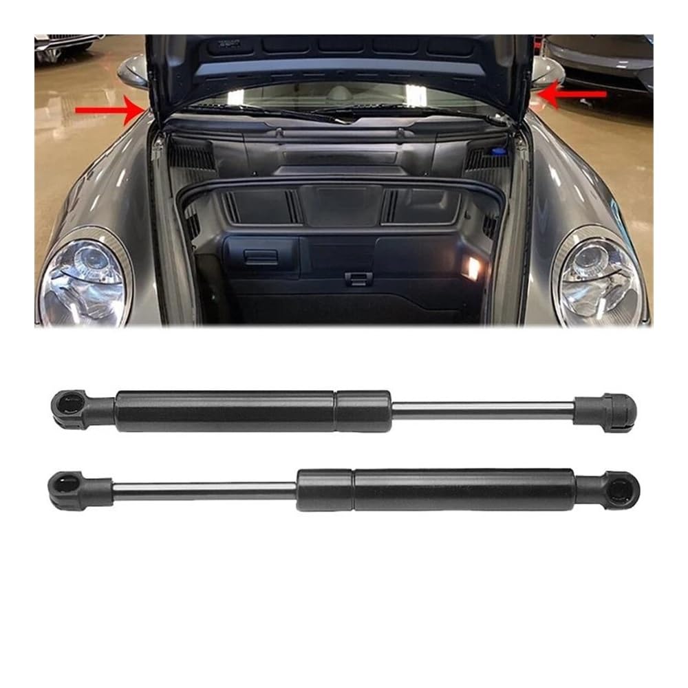 Fuicotto Gasdruckfedern Für Porsche 911 Boxster 1999 2000 2001 2002 2003 2004 2005 Auto Front Hood Bonnet Lift Gas Streben Unterstützung Schock Zylinder Bar Frühling SG406023 von Fuicotto