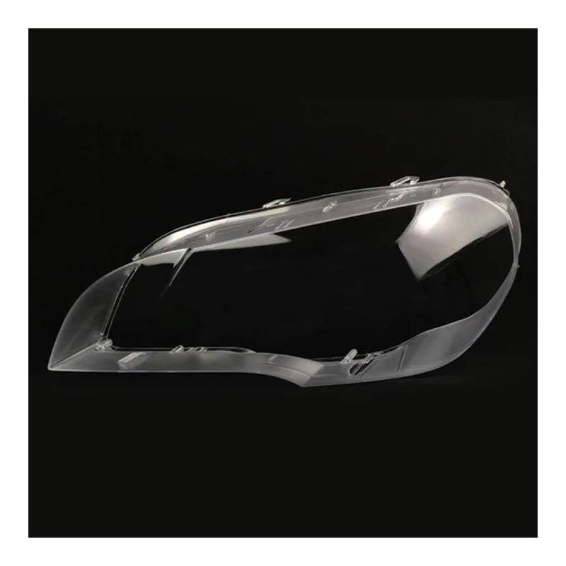 Fuicotto Scheinwerferglas Auto Front Scheinwerfer Abdeckung Objektiv Glas Scheinwerfer Transparent Lampenschirm Lampe Shell Für BM&W Für X5 Für E70 2008-2011 2012 2013(Links) von Fuicotto