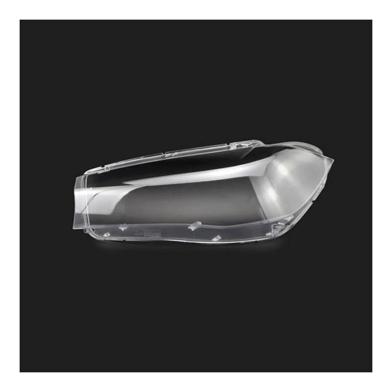 Fuicotto Scheinwerferglas Für BM&W Für X5 Für X6 E70 E71 2014-2017 2018 Auto Front Scheinwerfer Abdeckung Objektiv Glas Scheinwerfer Transparent Lampenschirm Lampe Shell Masken(Links) von Fuicotto