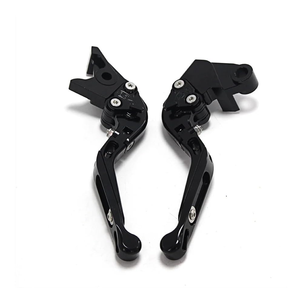 Fuicotto Schwarz + Titan CNC Einstellbare Motorrad Bremse Kupplung Hebel Für Suzu&ki Für GS500 Für GS 500 1989-2003 2004 2005 2006 2007 2008 Motorrad bremshebel(J) von Fuicotto