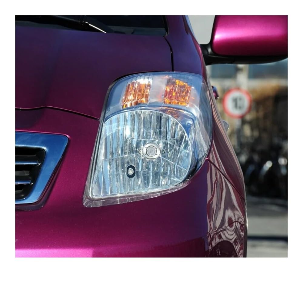 Scheinwerferglas Auto Scheinwerfer Objektiv Shell Scheinwerfer Abdeckung Kopf Licht Glas Lampe Schatten Transparent Lampenschirm Für Toy&OTA Für Yaris 2008 2009 2010 2011(Linke Seite) von Fuicotto