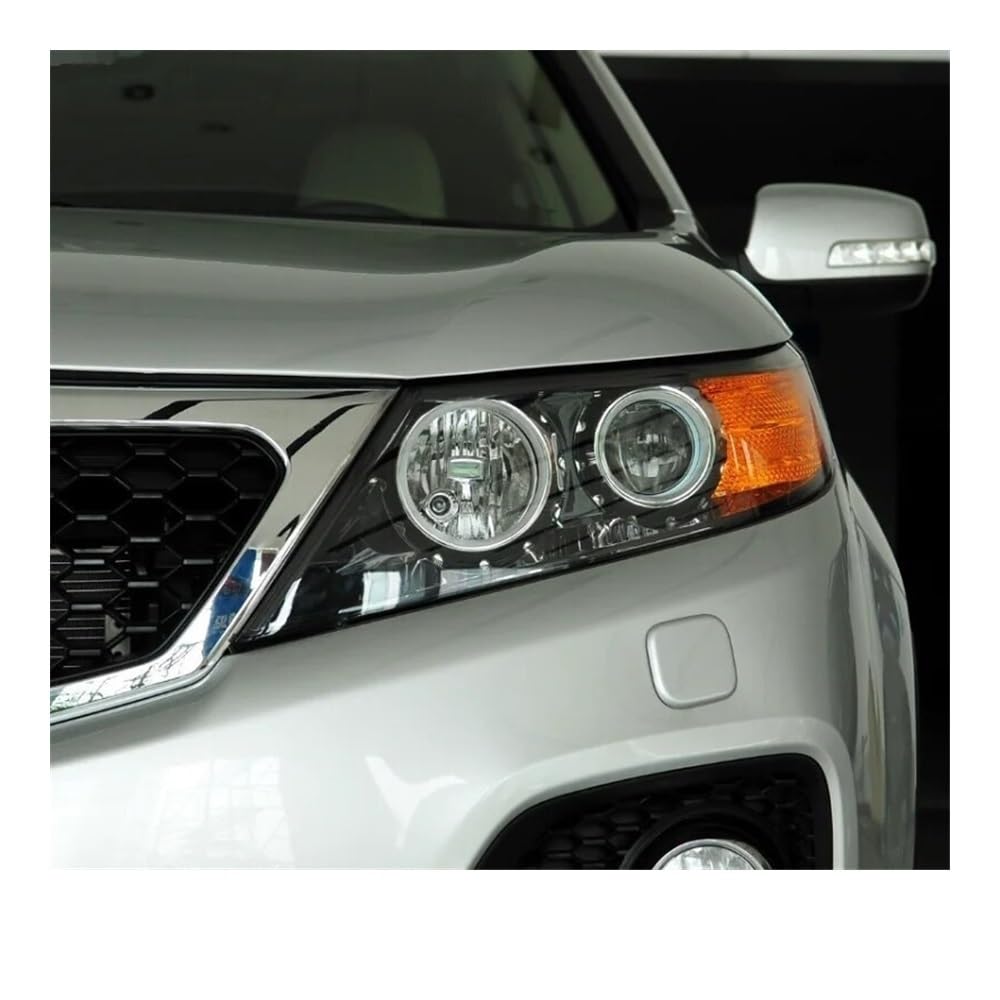 Scheinwerferglas Frontscheinwerfer Shell Lampenschirm Transparente Glas Lampe Shell Lichter Maske Für Kia Für Sorento 2009 2010 2011 2012 Scheinwerfer Objektiv Abdeckung(Linke Seite) von Fuicotto