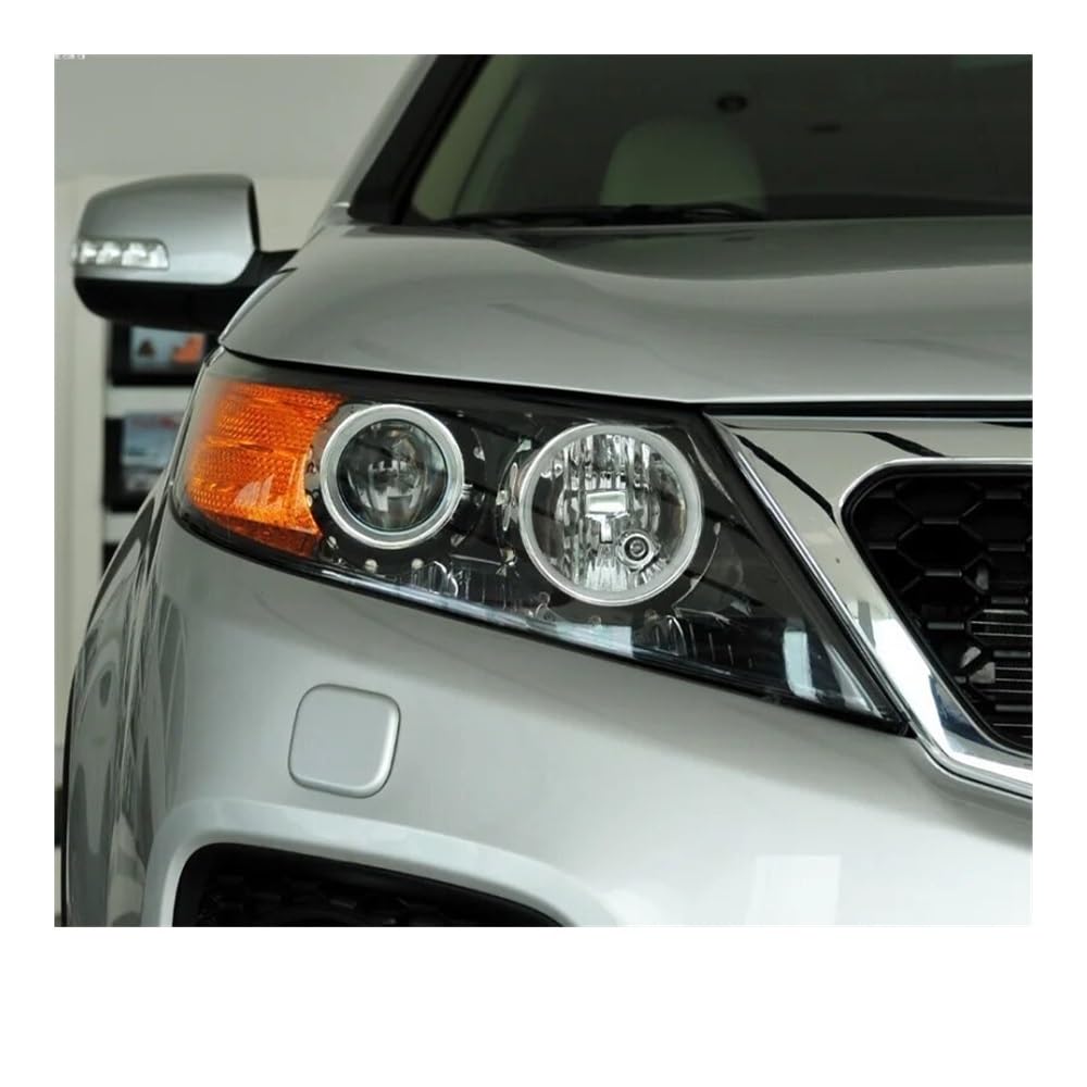 Scheinwerferglas Frontscheinwerfer Shell Lampenschirm Transparente Glas Lampe Shell Lichter Maske Für Kia Für Sorento 2009 2010 2011 2012 Scheinwerfer Objektiv Abdeckung(Rechte Seite) von Fuicotto