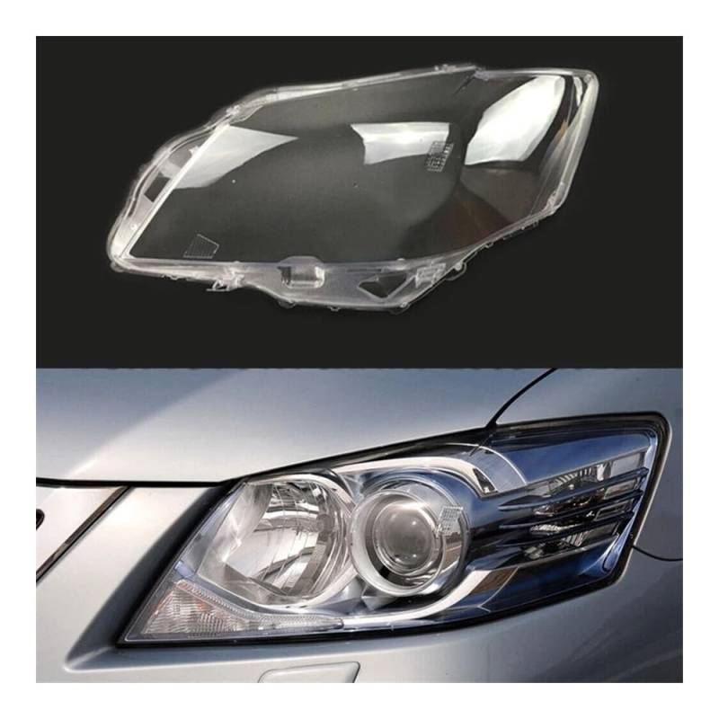 Scheinwerferglas Für Toy&OTA Für Camry 2009 2010 2011 Auto Scheinwerfer Abdeckung Transparent Lampenschirm Kappen Kopf Licht Lampe Shell(Transparent Left) von Fuicotto