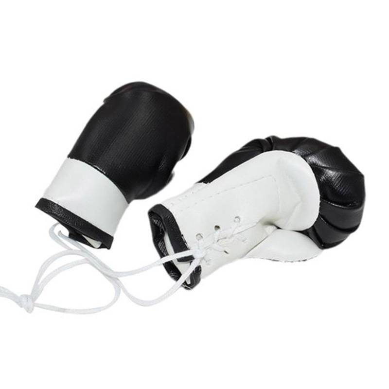 Fukamou Boxhandschuhe Fürs Auto - 2 Stück Boxhandschuhe Zum Aufhängen Für Autospiegel - Boxing Party Favors Urlaub- Weihnachten Stanzhandschuhe Ornament Für Autozubehör von Fukamou