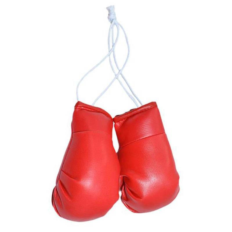 Fukamou Boxhandschuhe Fürs Auto - 2 Stück Boxhandschuhe Zum Aufhängen Für Autospiegel - Boxing Party Favors Urlaub- Weihnachten Stanzhandschuhe Ornament Für Autozubehör von Fukamou