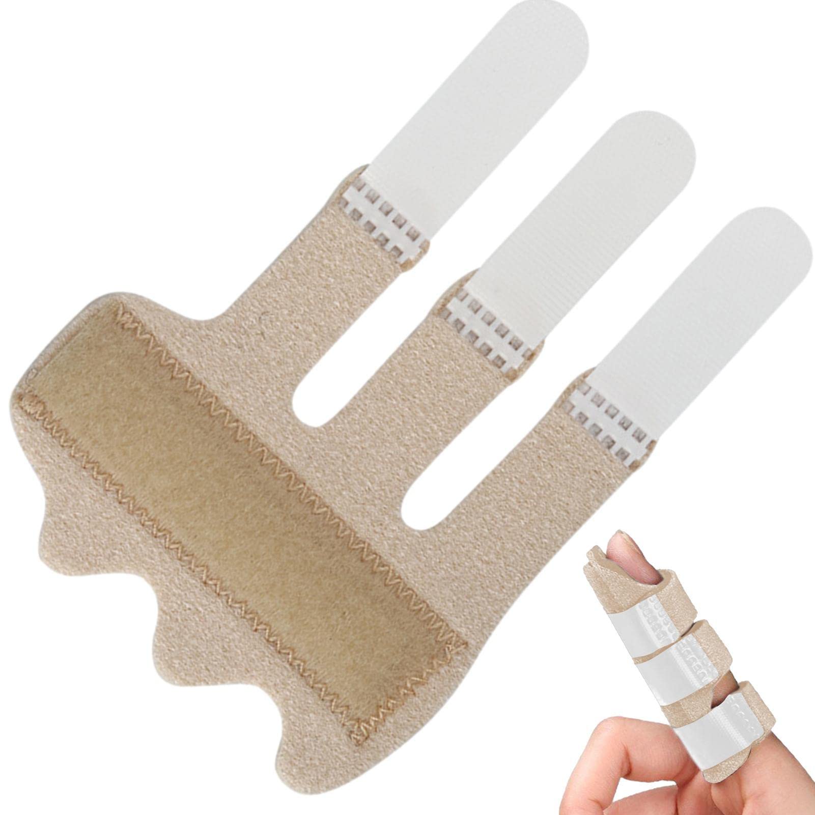 Fukamou Fingerschiene | Schiene Finger | Mittelfinger Kleiner Finger Stabilisator | Fingerstütze Fingerorthese Für Schutz Vor Gebrochenen Fingern, Schmerzlinderung. von Fukamou