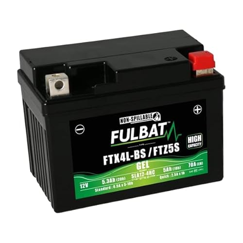 Accu Fulbat YTX5L-BS Gel 12V 5Ah (Onderhoudsvrij) von Fulbat