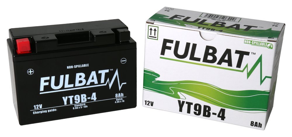 Batterie Fulbat YT9B-4 Gel SLA 12V 8Ah (Wartungsfrei) von Fulbat