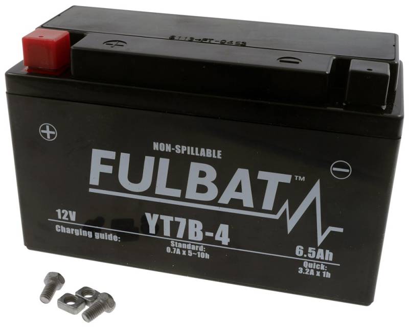 FULBAT Batterie 12 V 6,5 Ah (FT7B-4) [wartungsfrei & versiegelt] kompatibel für DUCATI Superbike 1199 Panigale 1198 ccm von Fulbat