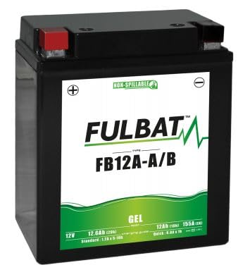 - FULBATTERIE MOTORRAD FB12A-A/B (12N12A-4A-1) / YB12A-A 12V 12,6AH 155A von Fulbat