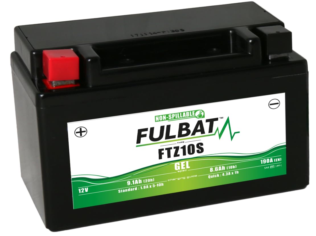 - FULBATTERIE MOTORRAD FULBAT GEL FTZ10S / YTZ10S 12V 9,1AH 190A von Fulbat