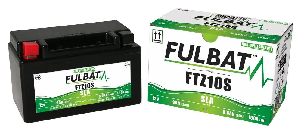 MV Agusta Brutale 675/800/910,920,989,990,1078,1090 R,S,RR, ABS, FTZ10S, Wartungsfreie SLA-GEL Fulbat Batterie von Fulbat