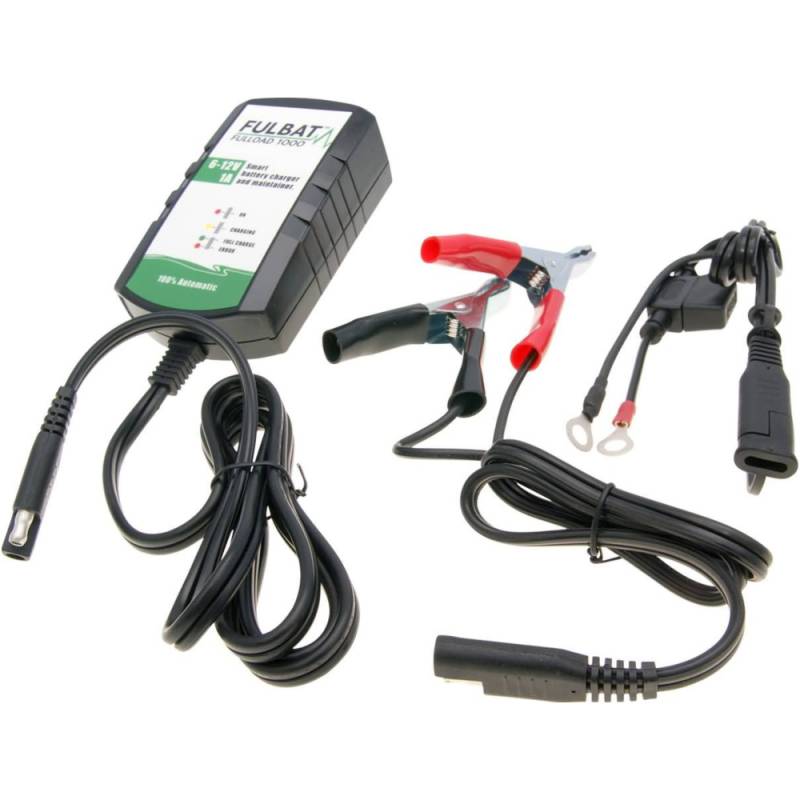 Netzteil batterie ladegerät fulbat fulload fl1000 für 6v, 12v blei, mf, gel, 2-60ah fb34235 von Fulbat