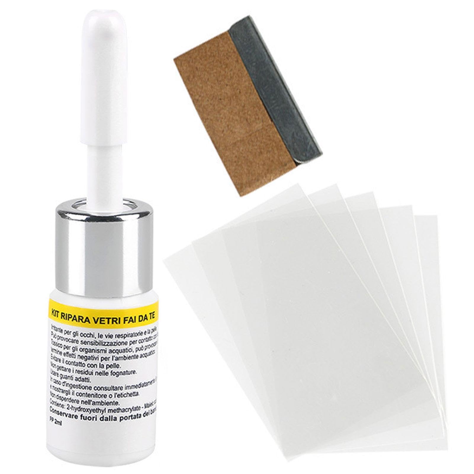 Windschutzscheibe Reparaturset Auto Windshield Repair Kit Glas Reparatur Flüssigkeit Glas Reparatur Set Reparaturset Auto Windschutzscheiben Windschutzscheibe Glass Repair Scheibenreparatur Werkzeug von Fulenyi