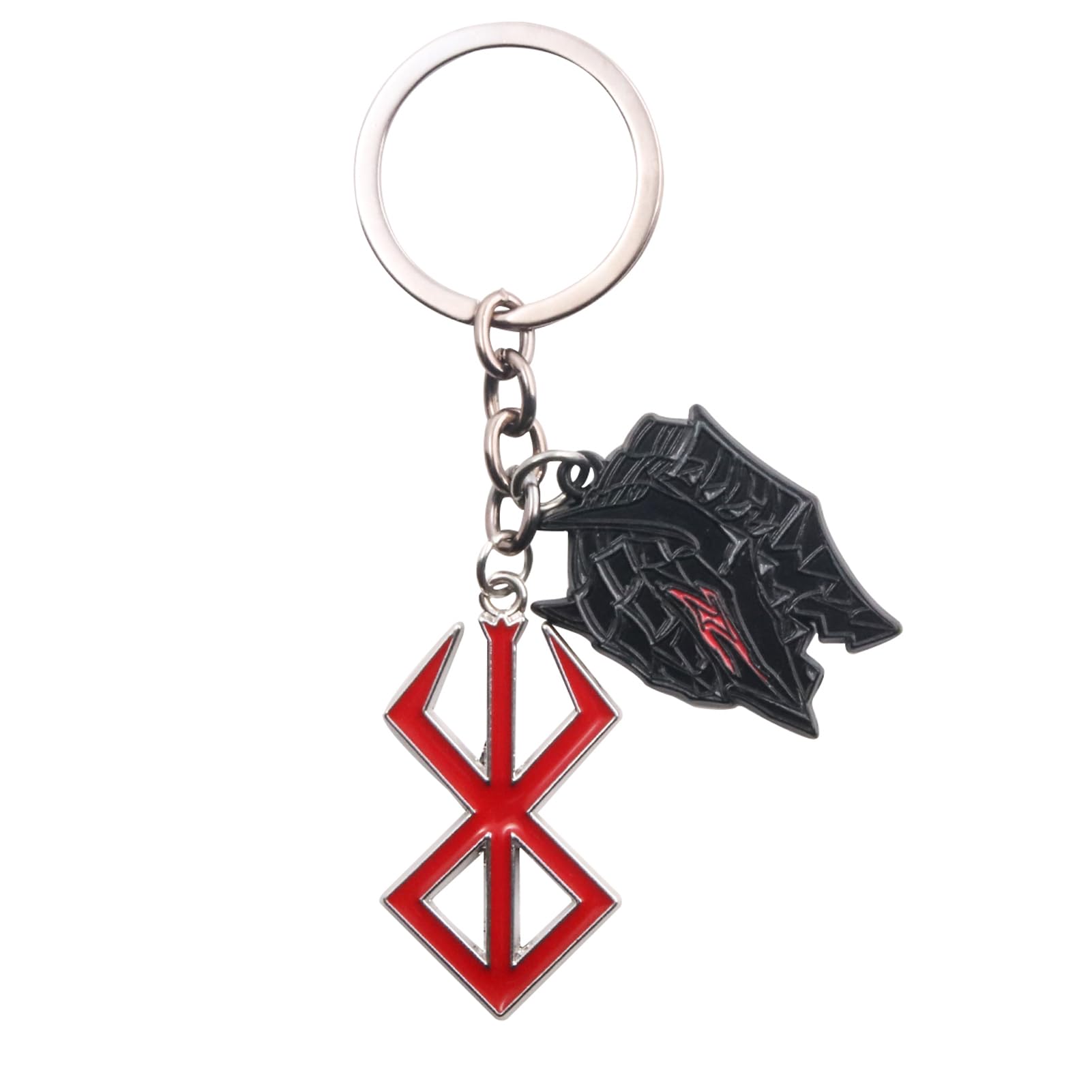 FunBoat Berserker Guts Brand Of Sacrifice Schlüsselanhänger - Berzerk Armor Swordsman Charm - Geschenk für Kinder, Jugendliche, Männer und Fans von FunBoat