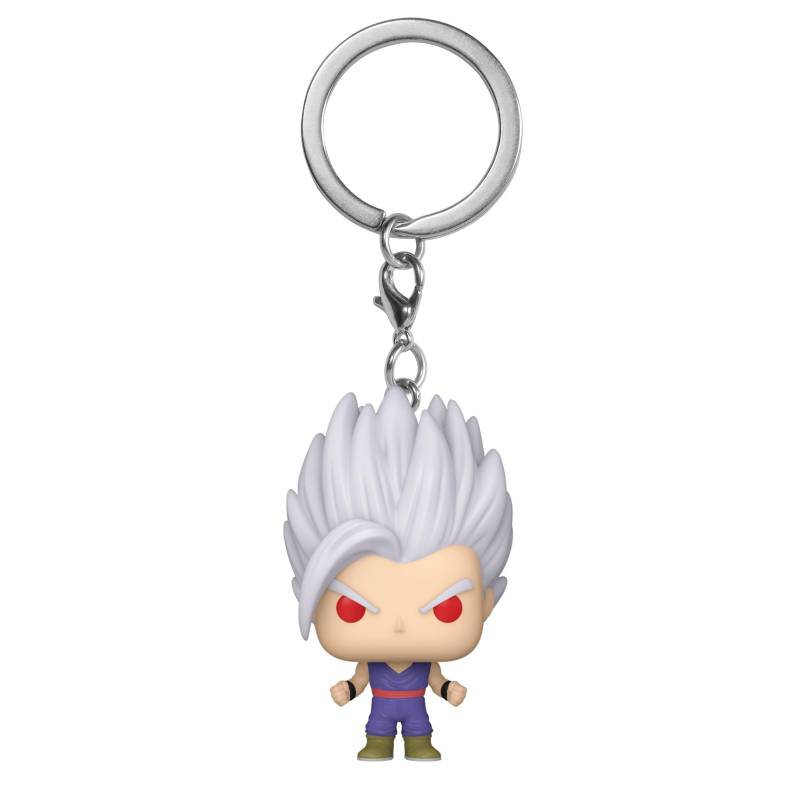 Funko Pop! Keychain: DBSSH - Gohan UI - Dragon Ball Super Super Hero - Neuartiger Schlüsselanhänger - Vinyl-Minifigur Zum Sammeln - Strumpffüller - Geschenkidee - Offizielle Handelswaren - Anime Fans von Funko