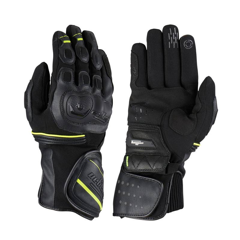 Furygan DIRT ROAD - Motorradhandschuhe Herren - Wasserdicht - Leder - Touchscreen - Touren und Adventure - Ganzjahr - Atmungsaktiv mit Thermofutter von Furygan