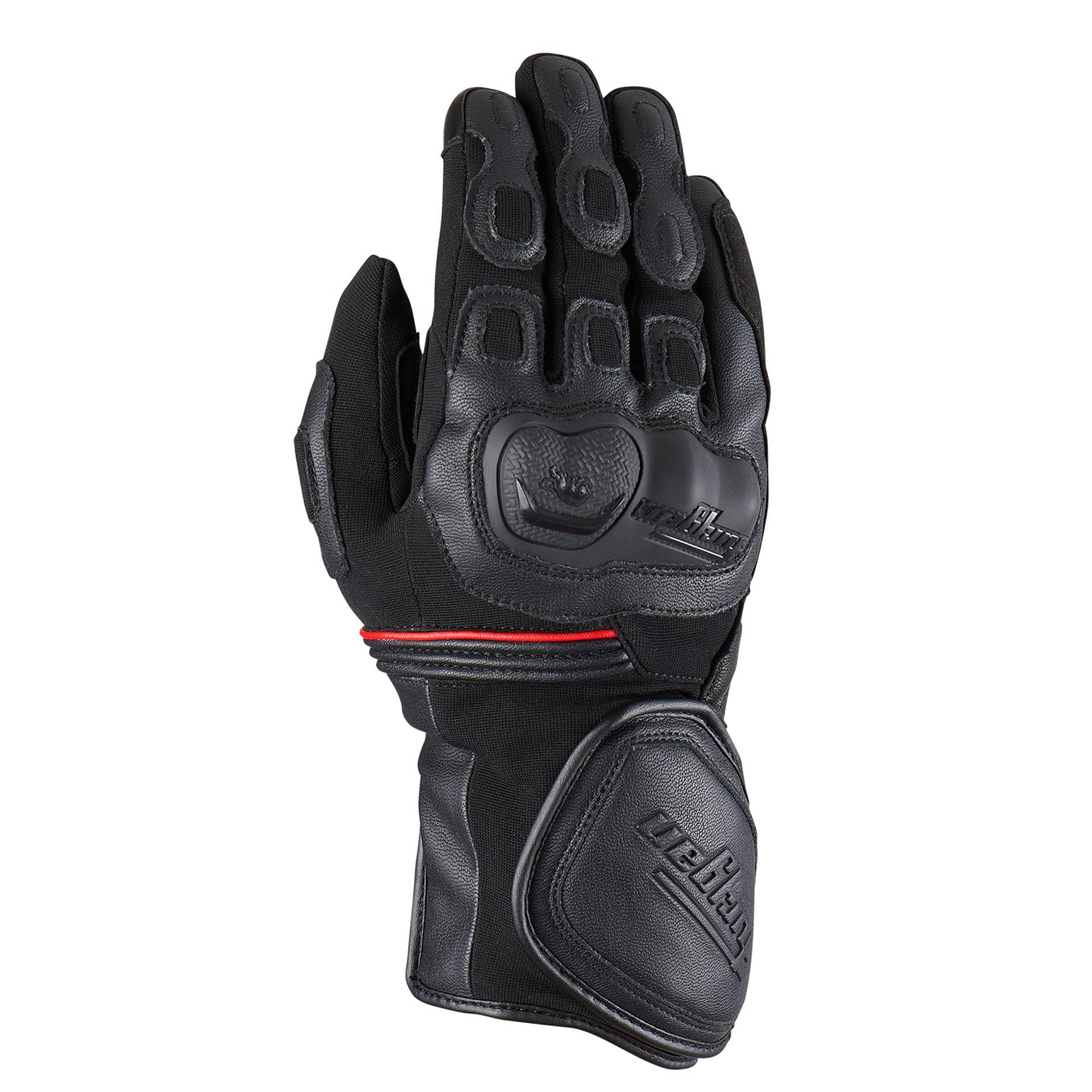 Furygan Dirt Road - Motorradhandschuhe Herren - Wasserdicht - Leder - Touchscreen - Touren und Adventure - Ganzjahr - Atmungsaktiv mit Thermofutter von Furygan