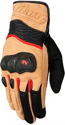 Furygan Dust D3O, Handschuhe - Beige/Schwarz/Rot - 3XL von Furygan