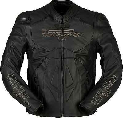 Furygan Ghost, Lederjacke - Schwarz/Braun - 3XL von Furygan