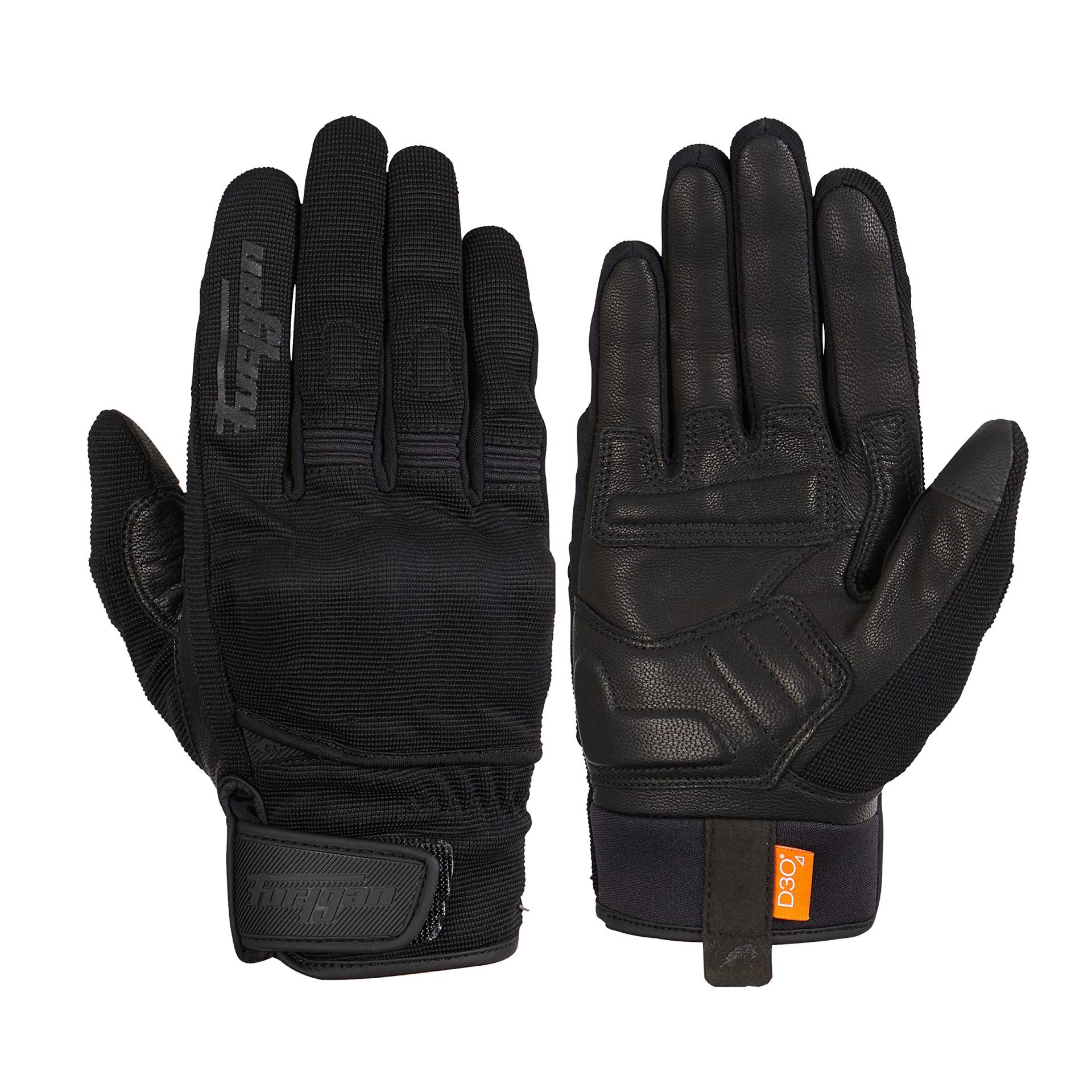 Furygan JET D3O Lady - Damen-Motorradhandschuhe- Handfläche aus 100 % Leder - Taktil - Komfort - Sommerhandschuhe - Atmungsaktiv & leicht - Mittelhandschutz D3O d30 von Furygan