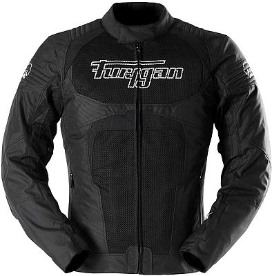 Furygan Jack WB08 Vented+, Textiljacke - Schwarz/Weiß - M von Furygan