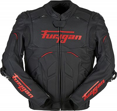 Furygan Raptor Evo 2, Lederjacke - Schwarz/Rot - L von Furygan