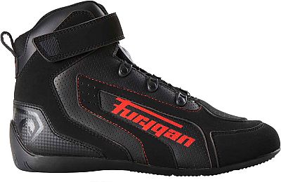 Furygan V4 Easy D3O Vented, Schuhe - Schwarz/Rot - 39 EU von Furygan