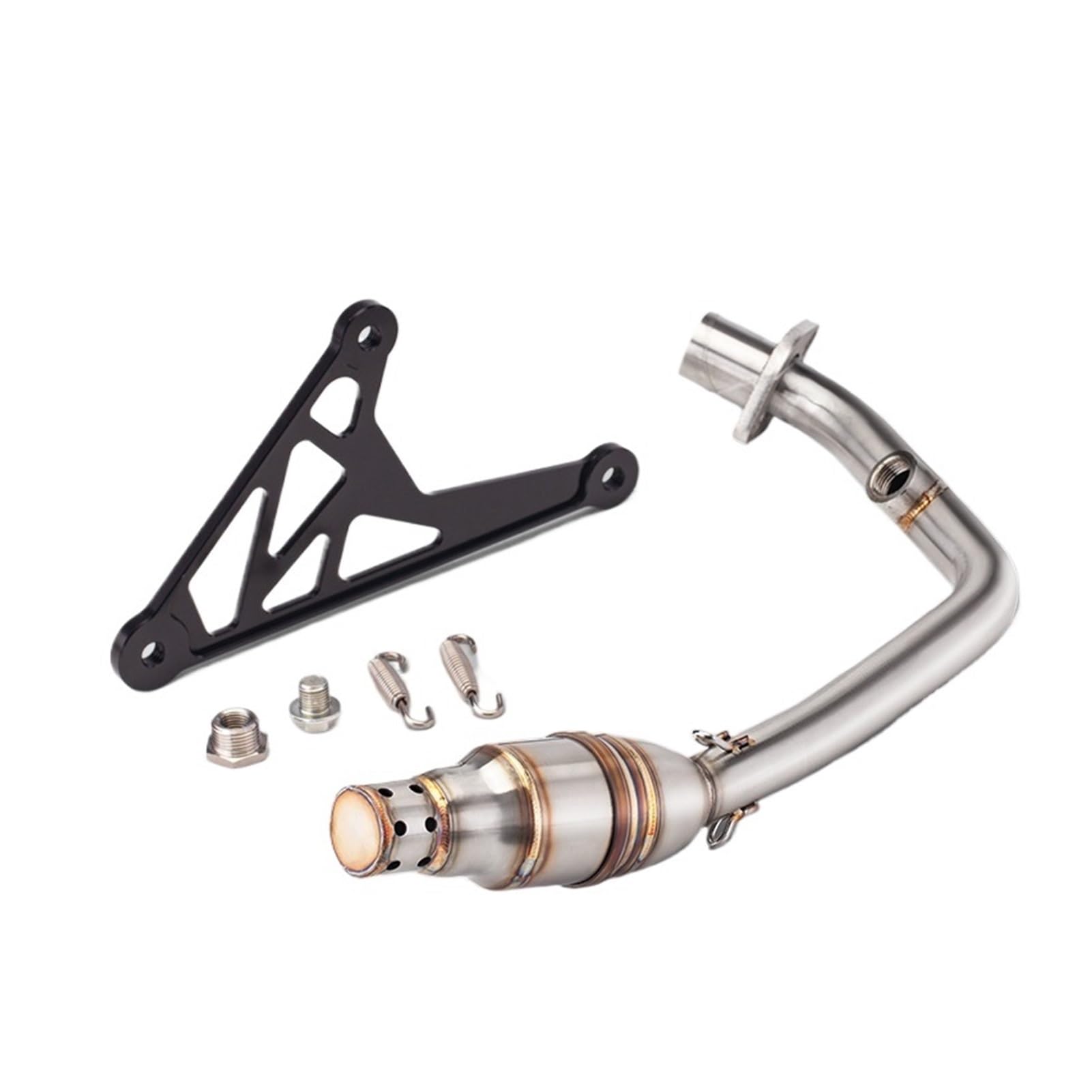 Motorrad-Auspuff-Scooter-Auspuff-Escape-Front-Link-Rohr for Sprint 125 Sprint 150 Primavera 125 Primavera 150 2021–2023 von Futaoo