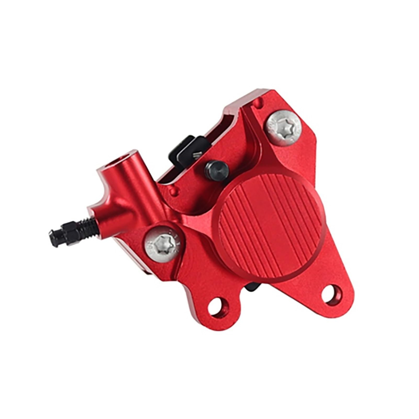 Motorrad-Bremssattel, 2 Kolben, 32 x 20 mm, geschmiedete CNC-Bremspumpe, Bremsscheiben-Bremssattel-Bremspumpe(Red) von Futaoo