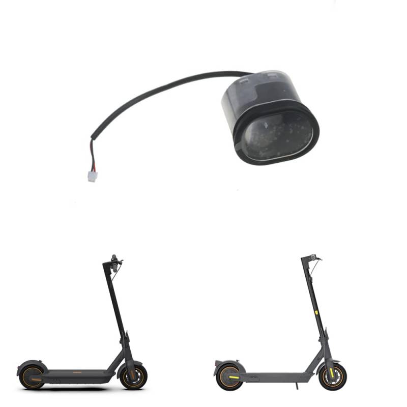 Fututech LED-Frontscheinwerfer für Segway Ninebot Max G30 Max G30E LL Max G30 Le Max G30D Zubehör Scooter Elektroroller Ersatzteile Modifikation von Fututech