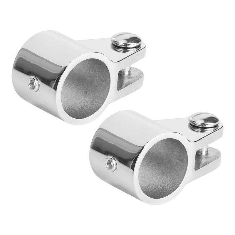 2Pcs Bootskieferrutsche, Fydun Bimini-Oberkiefer aus Edelstahl Hardware-Beschlag für Marineboote für Aufblasbare Fiberglasyachten(22MM) von Fydun