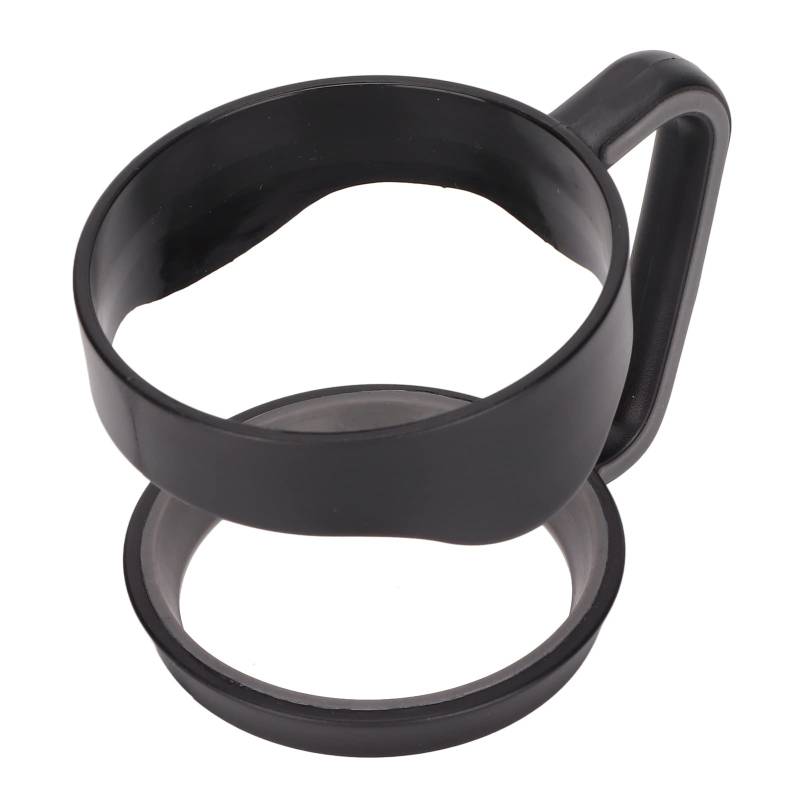 30OzBlack Tumbler Cup Handle Travel Mug Holder 2 Circle Non Slip for Car Icemaster Snowman 30Oz (Black) von Fydun