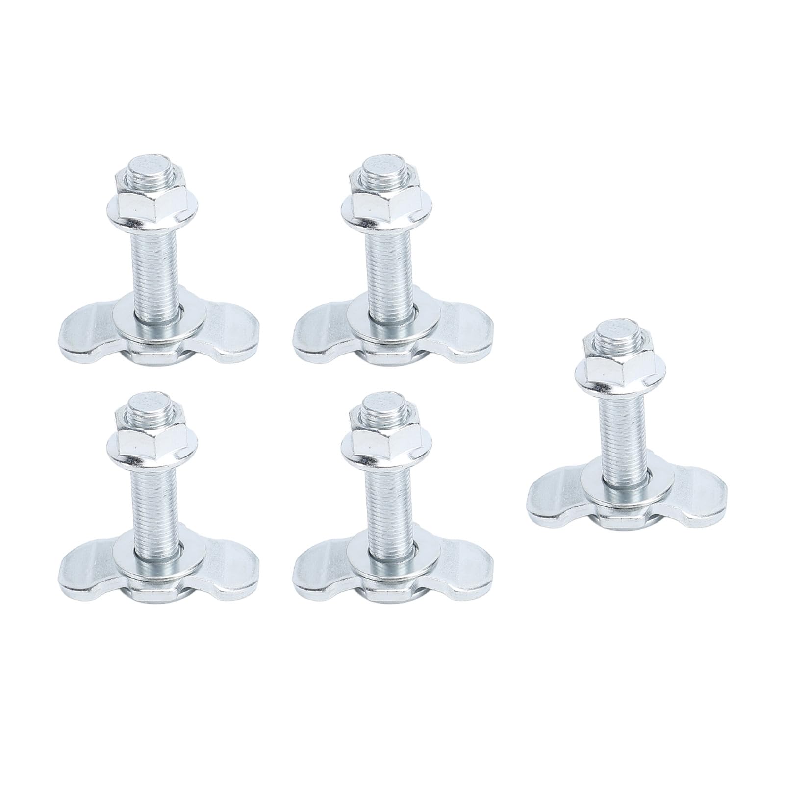 5pcs L Double Lug -Gewinde -Nuss -Nuss -M10x45mm für LKW -Bettanhänger Ladung von Fydun