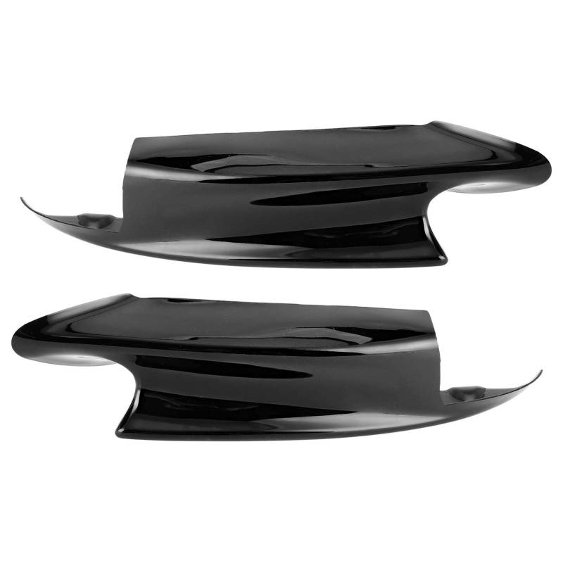 Frontstoßstange Lippensplitter, Fydun Paar Front Stoßstange Spoiler Lip Deflector Splitter Für E90 E92 E93 M3 2007-2012(Glänzend schwarz) von Fydun