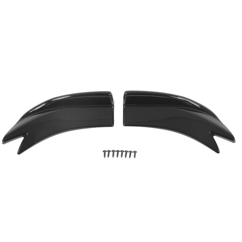 Fydun 1 Paar Heckstoßstange Spoiler Universal Auto Heckstoßstange Lip Diffusor Splitter Spoiler Kratzschutz für die Hintere Lippe von Fydun