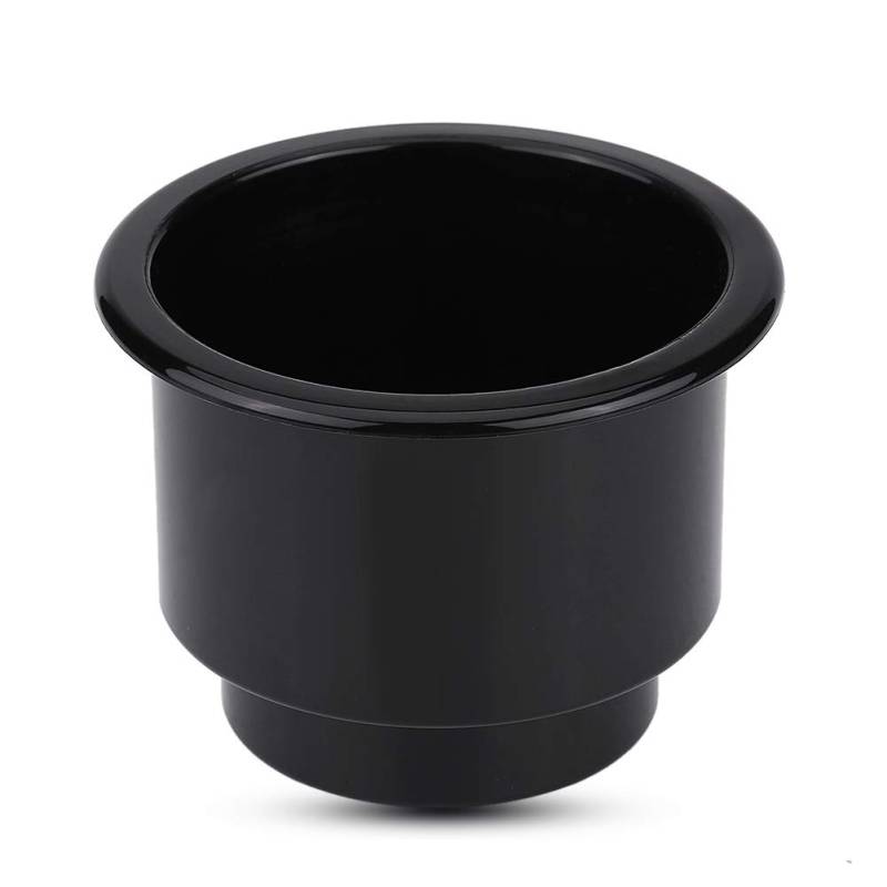 Getränkehalter, Fydun Universal Wasserflaschenhalter Kunststoff Becherhalter Cup Holder Einsatz für Ablaufloch Yacht Marine RV Bootes(Schwarz) von Fydun