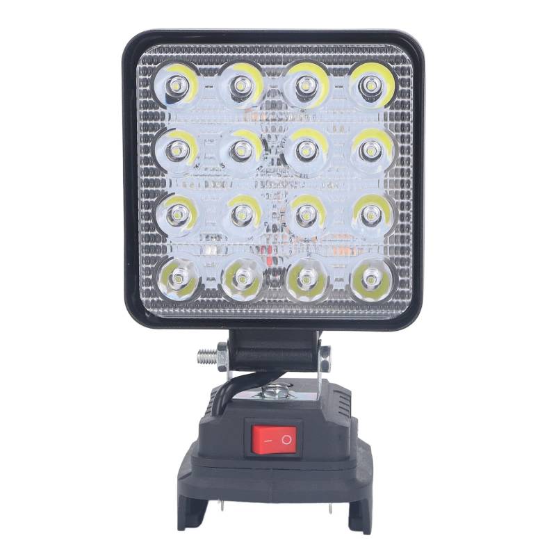 LED Baustrahler, Fyearfly LED-Arbeitslicht 18V Lithium-Batterie-betriebene helle LED-Strahler für BL1830 BL1840 BL1850 BL1860 Tragbarer Projektor Baustellenlampe (Nicht mit Batterie Feinkost) von Fyearfly