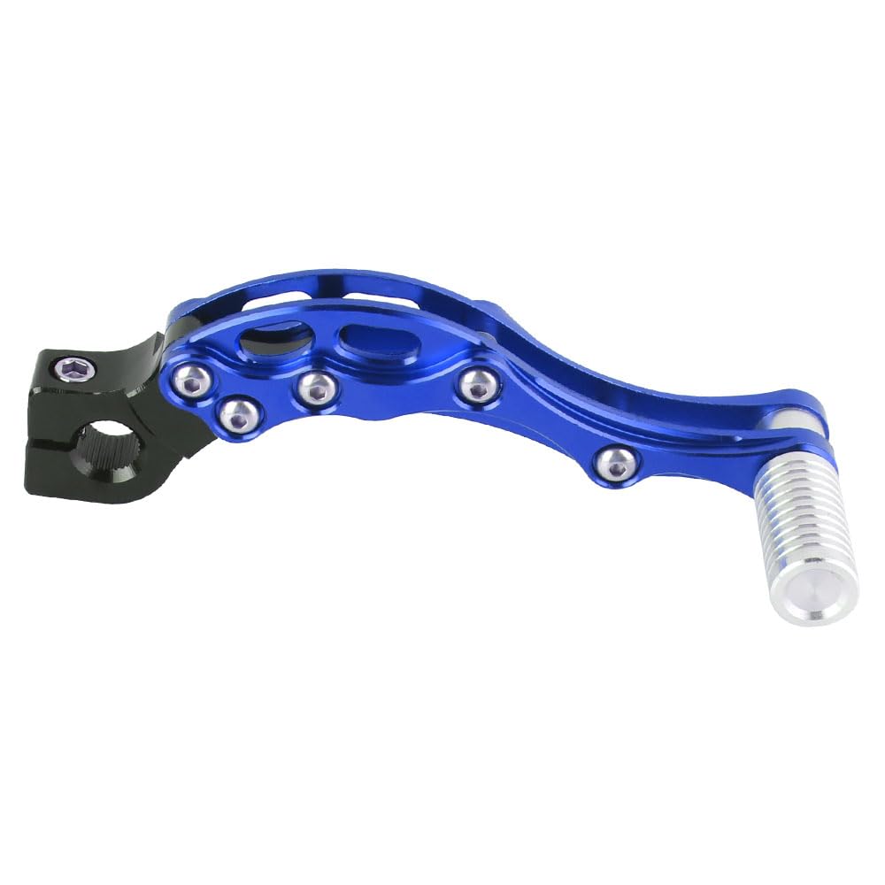 Fyuasto 1 x Motorrad-Starterhebel, Aluminiumlegierung, Motor-Starthebel, Motor-Startstange, Motorrad-Zubehör für 139QMB CNC (blau) von Fyuasto