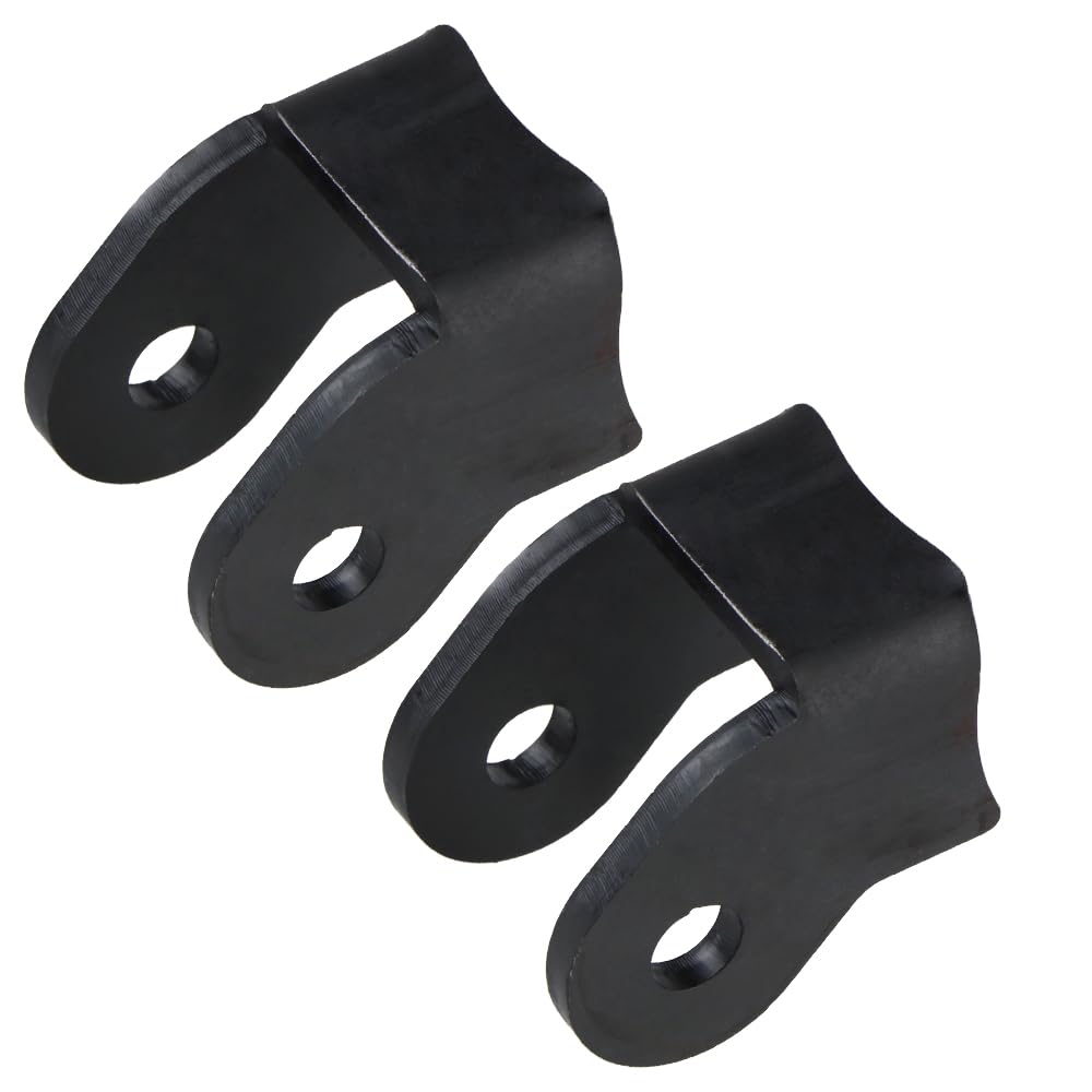 Fyuasto Auto Schock Mounts 2pcs Schock Adapter Mount Automobil Achsen Schweißen Halterung hintere obere Schock Mount Auto Modifikation Zubehör von Fyuasto