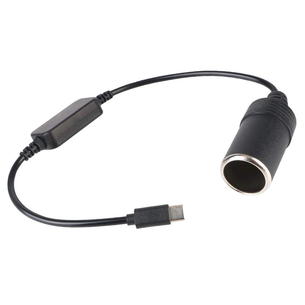 Fyuasto Zigarettenanzünder Adapter Konverter 5V USB auf 12V Typ C männlich auf weibliche Automobil elektronische Zubehör Zigarettenanzünder Buchse von Fyuasto