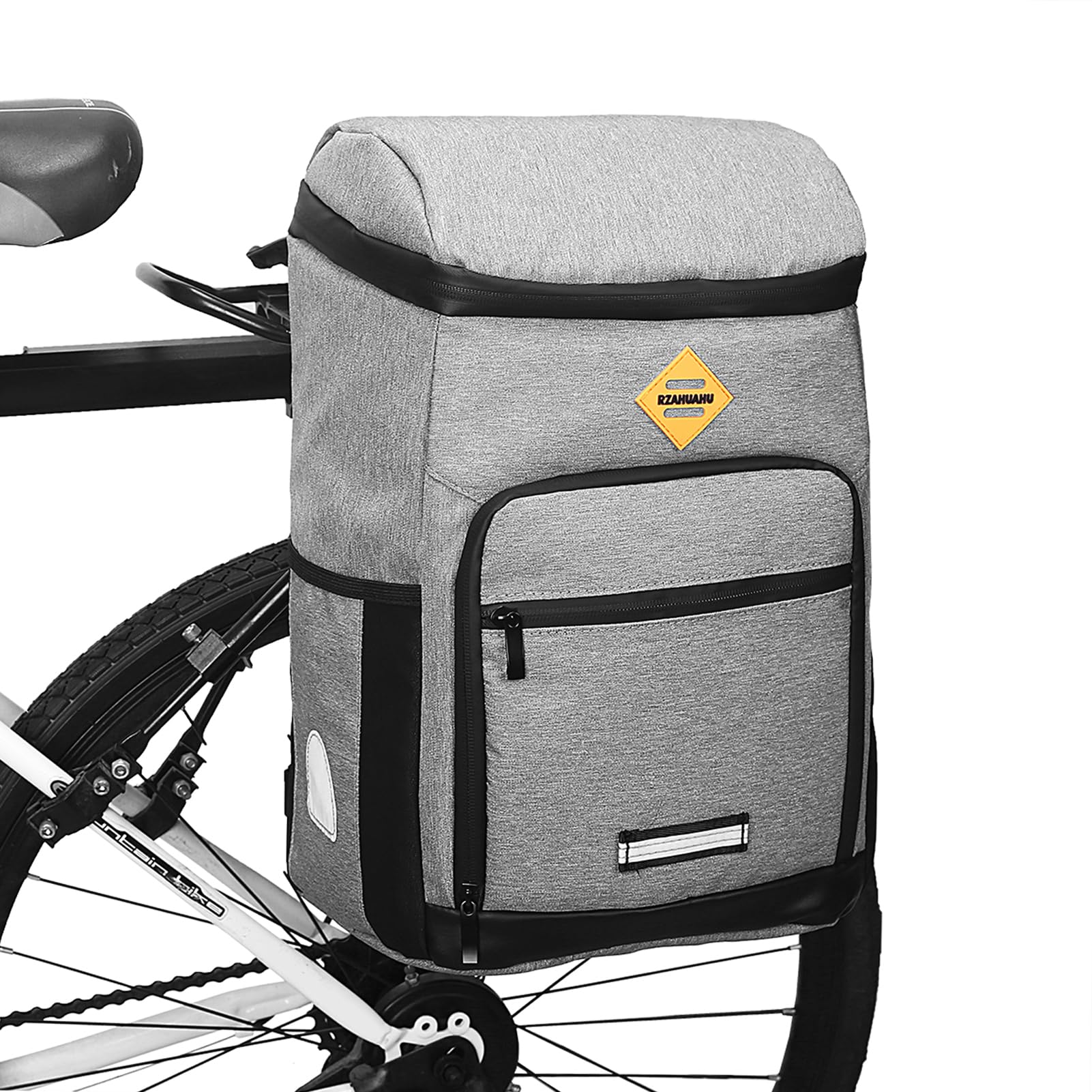 G-raphy Fahrradtasche für Gepäckträger 10L Wasserdichter Fahrradtasche Lieferfahrradtasche Multifunktionaler Fahrradrucksack Satteltaschen für Fahrrad Gepäckträgertasche Outdoor Picknicktaschen von G-raphy