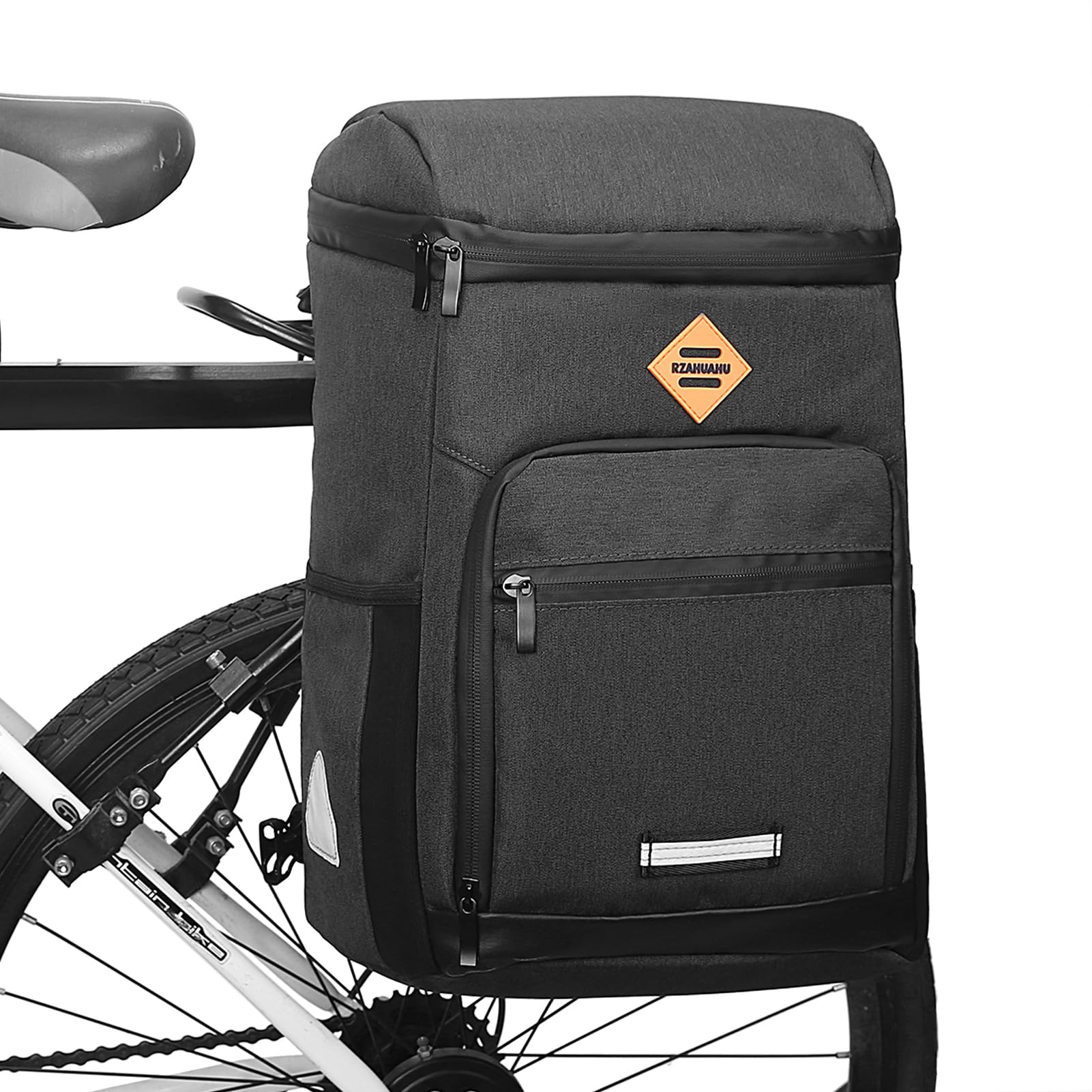 G-raphy Fahrradtasche für Gepäckträger 10L Wasserdichter Fahrradtasche Multifunktionaler Fahrradrucksack Satteltaschen für Fahrrad Lieferfahrradtasche Gepäckträgertasche Outdoor Picknicktaschen von G-raphy