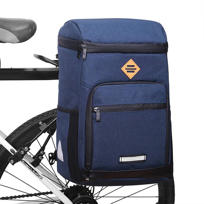 G-raphy Fahrradtasche für Gepäckträger 10L Wasserdichter Fahrradtasche isolierte Essenslieferungstasche Fahrradrucksack Satteltaschen für Fahrrad Gepäckträgertasche Outdoor Picknicktaschen von G-raphy