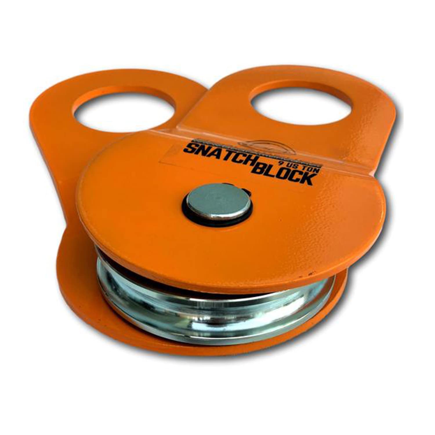 GearAmerica 9Ton Snatch Block | Hochleistungs-Windenrolle für synthetische Seile oder Stahlseile | Rückstellrichtung ändern, doppelte Windenleistung | Bestes Zubehör für die Offroad-Bergung von GA GEARAMERICA